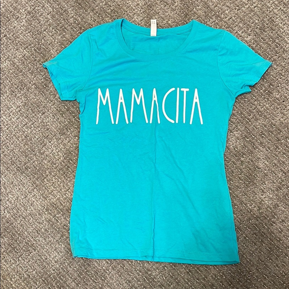 Teal Graphic Tee